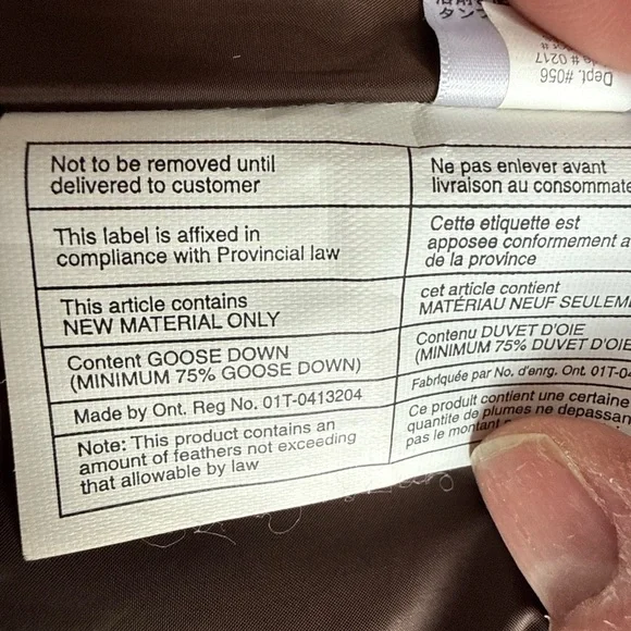 Brown Eddie Bauer Premium Goose Down Vest Women’s Size Small - Picture 7 of 10